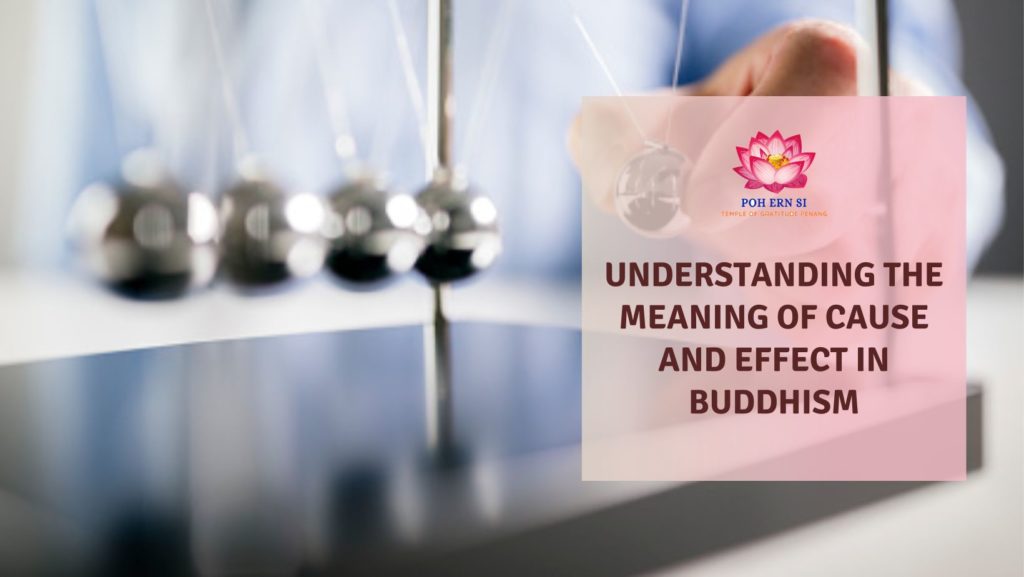 Cause and effect - Understanding The Meaning of Cause and Effect in Buddhism featured image - Poh Ern Si's blog