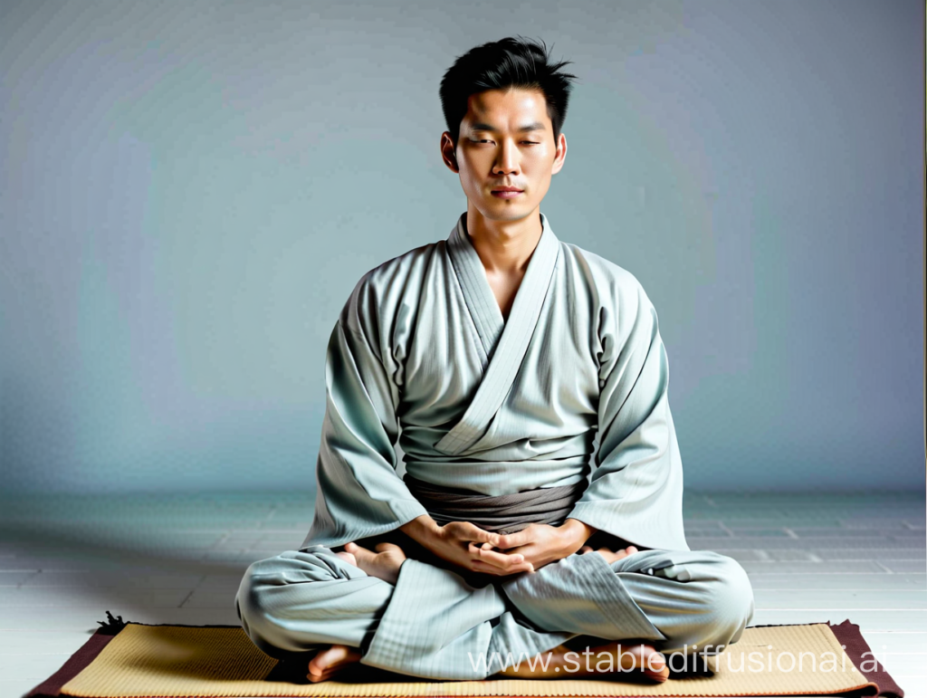 Asian man contemplating in state of zen - How to Achieve A Zen State of Mind - Poh Ern Si Penang Blog