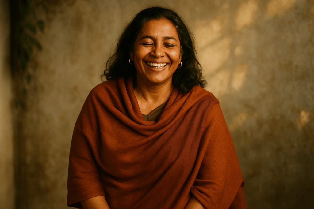 Joyful Relaxed Portrait - Significance of Attaining Jhanas - Pohernsi Penang Buddhist temple